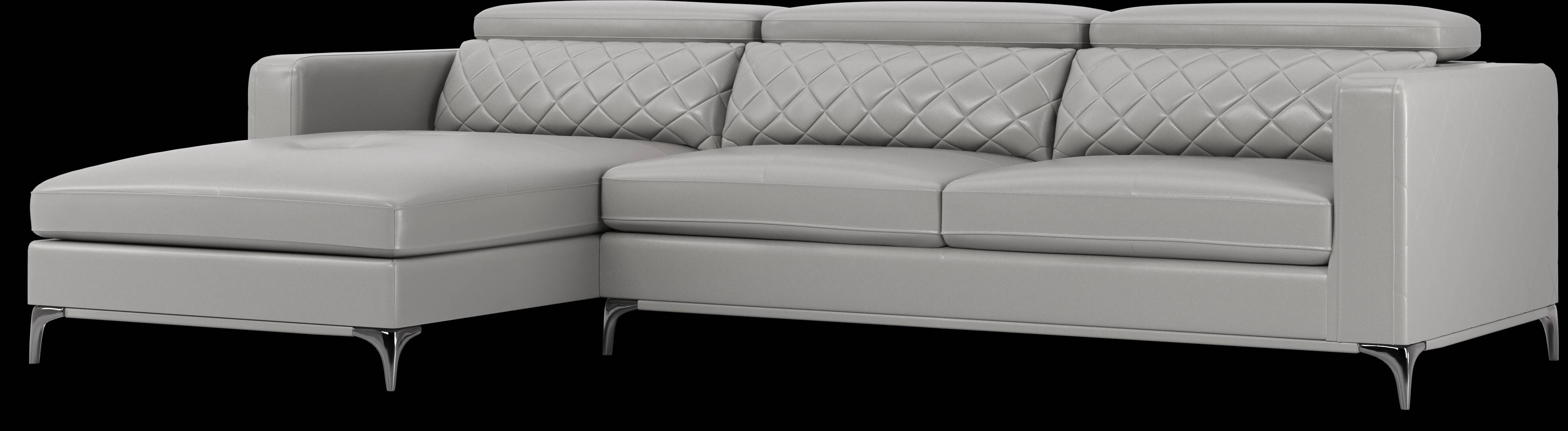 Via Sorrento Platinum 2 Pc Sectional - Thumbnail - Image 1