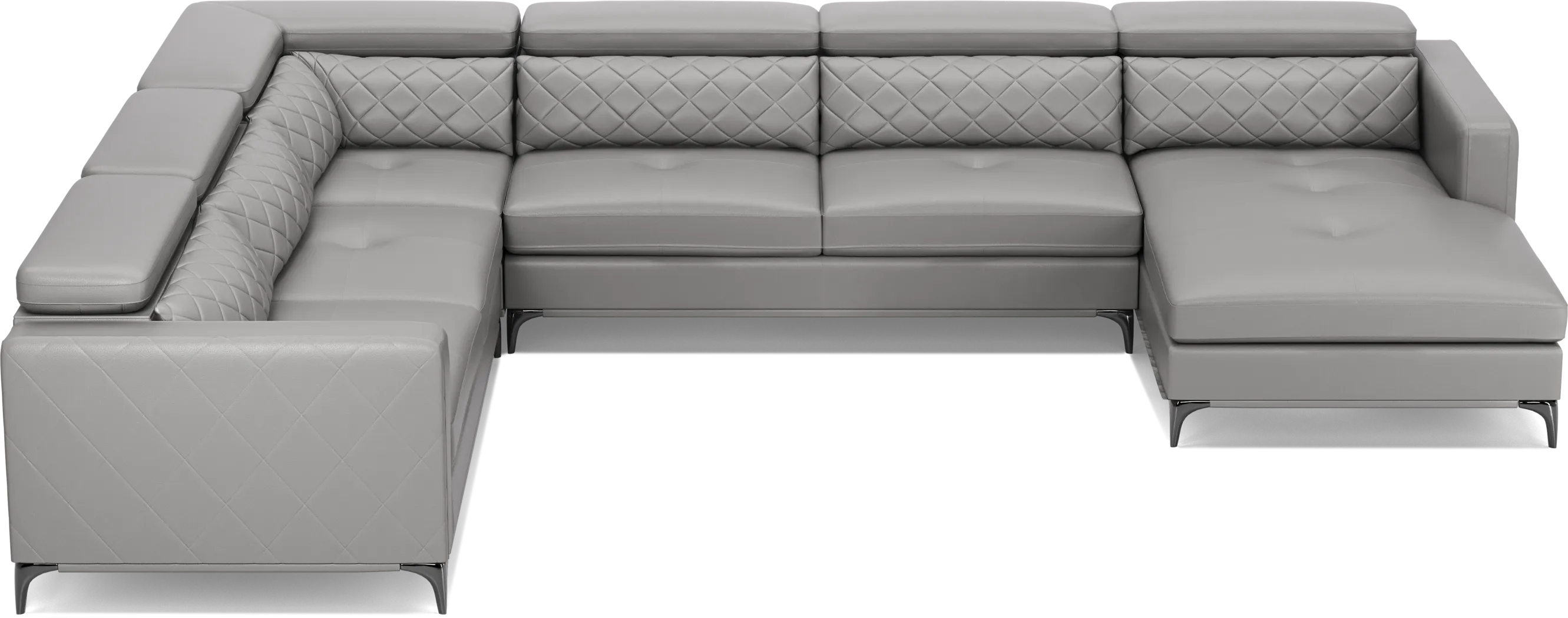 Via Sorrento Platinum 5 Pc Sectional Living Room - Thumbnail - Image 5