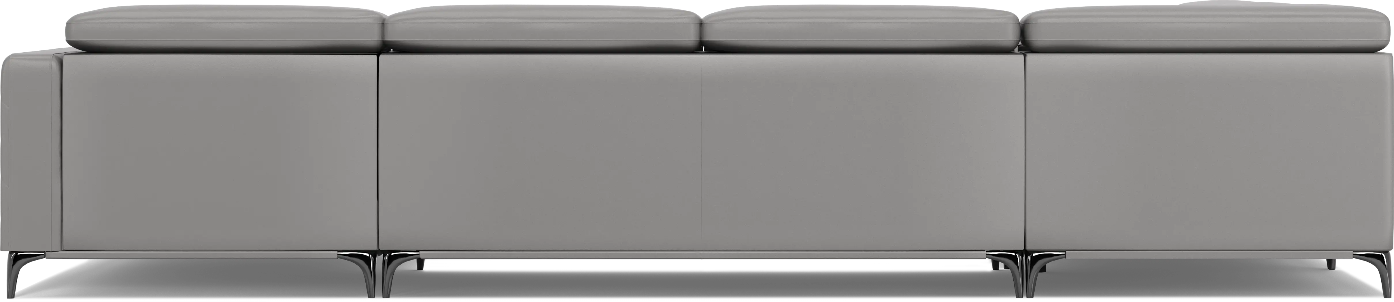 Via Sorrento Platinum 7 Pc Sectional Living Room - Thumbnail - Image 4