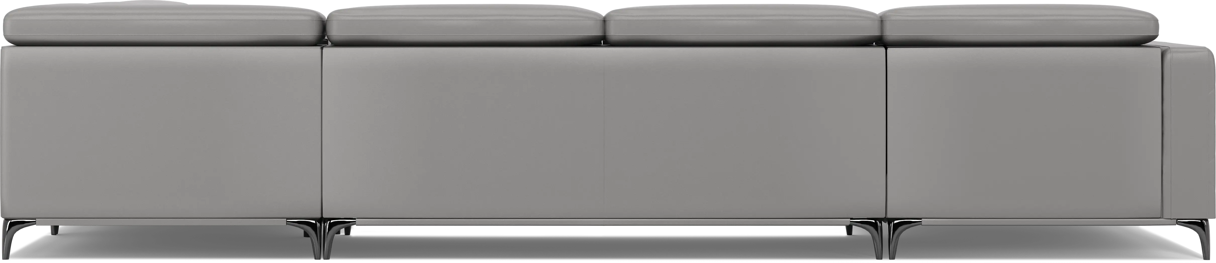 Via Sorrento Platinum 4 Pc Sectional - Thumbnail - Image 4