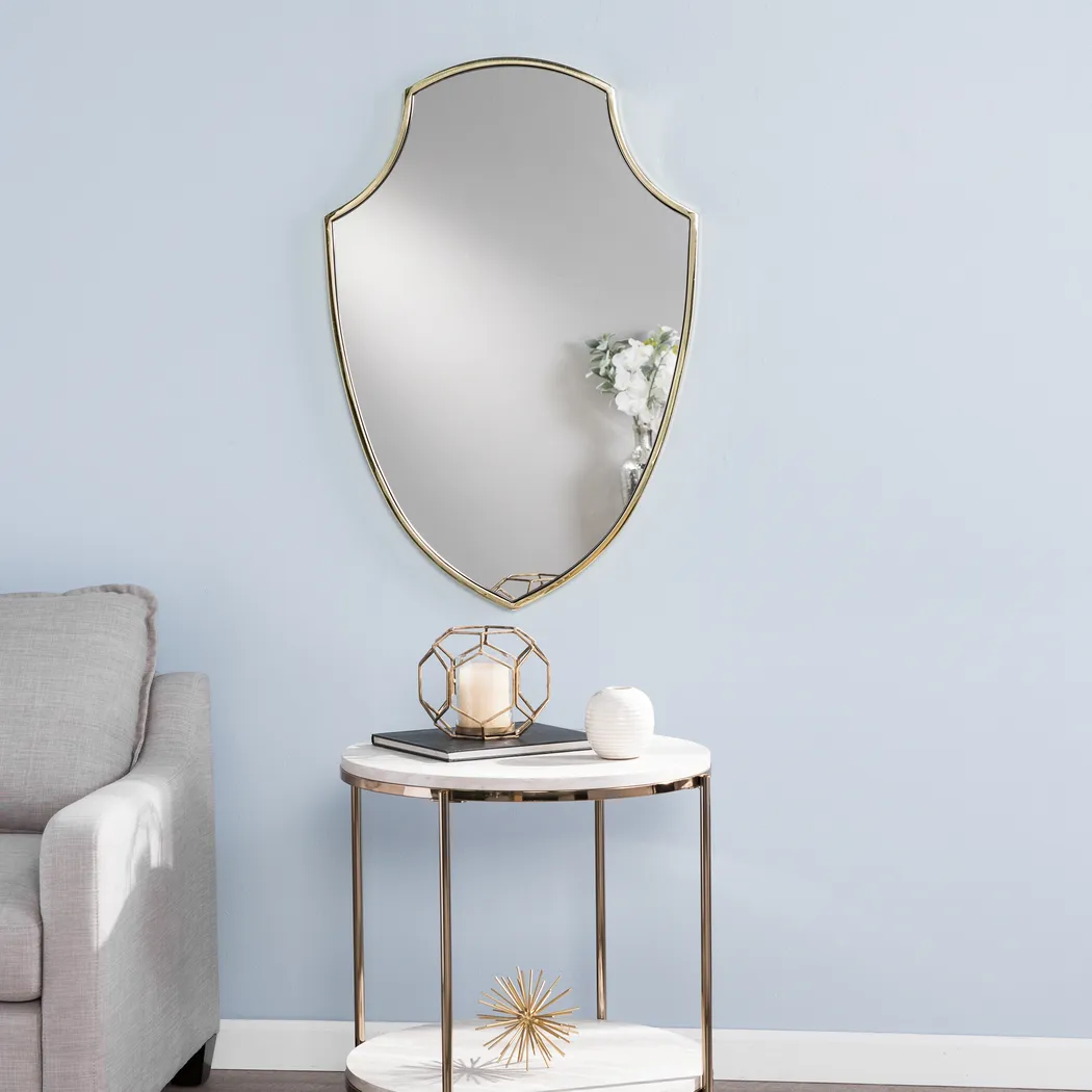 Viaduct Brass Mirror - Thumbnail - Image 2