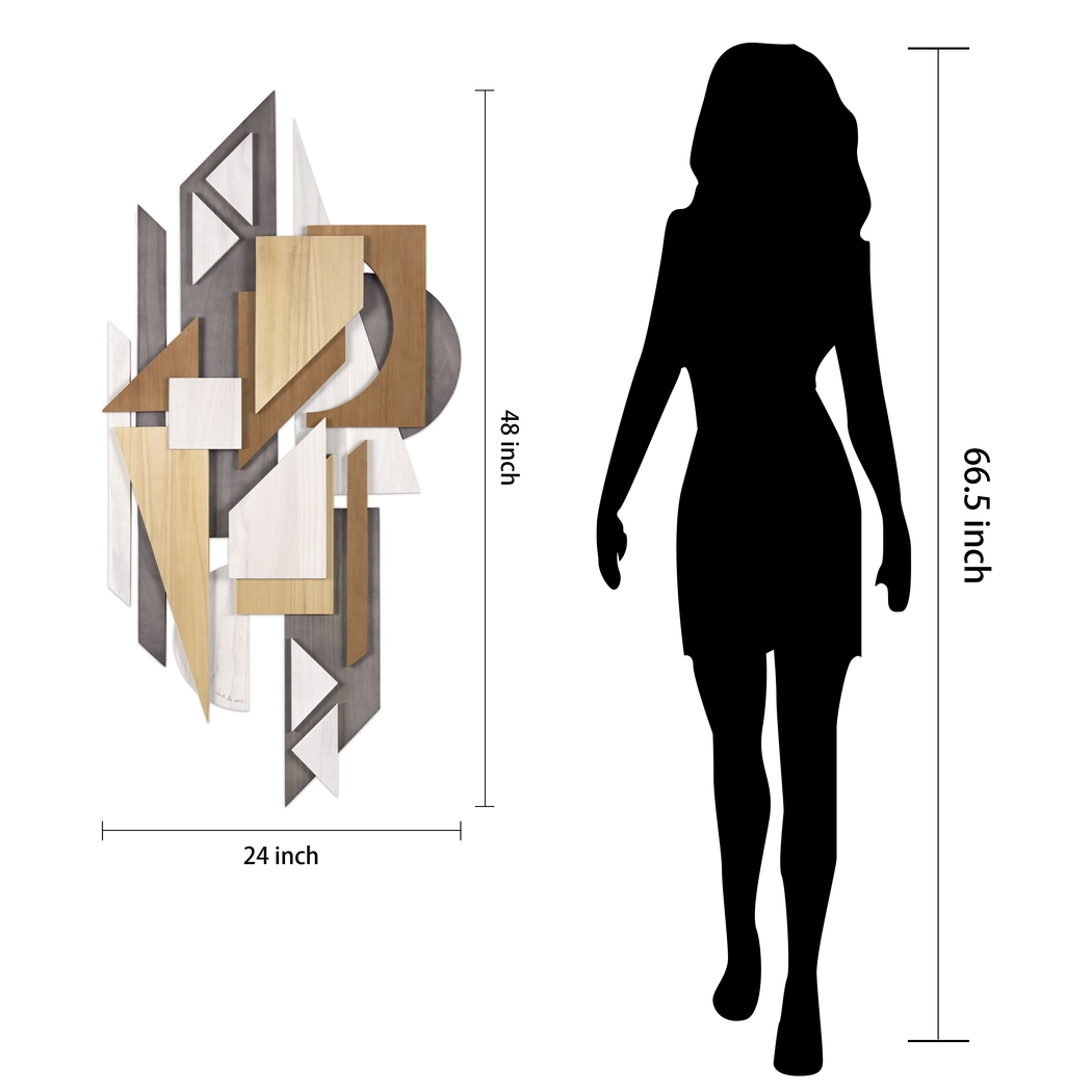 Viasa Beige Wall Decor, Set of 2 - Thumbnail - Image 8