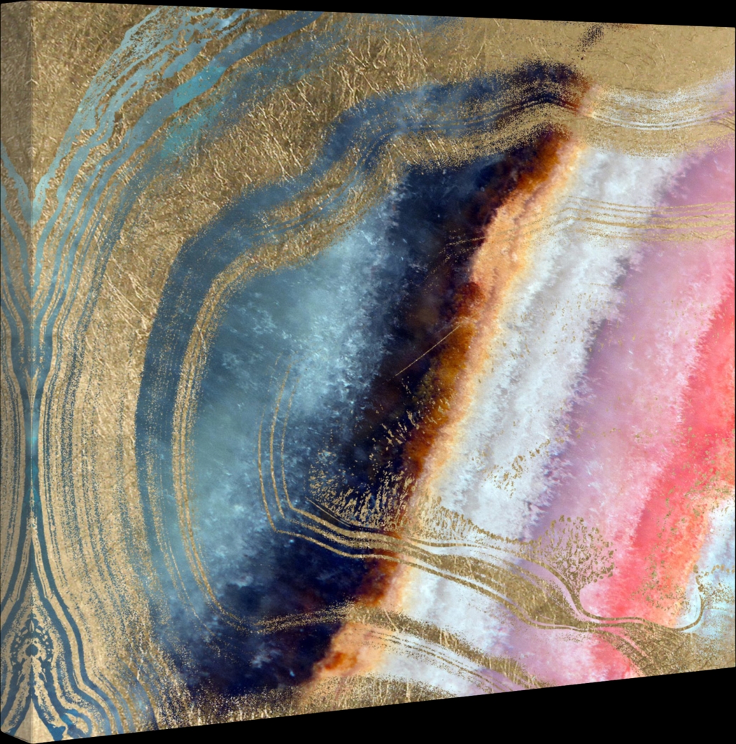 Vibrant Marble Pink Artwork - Thumbnail - Image 2