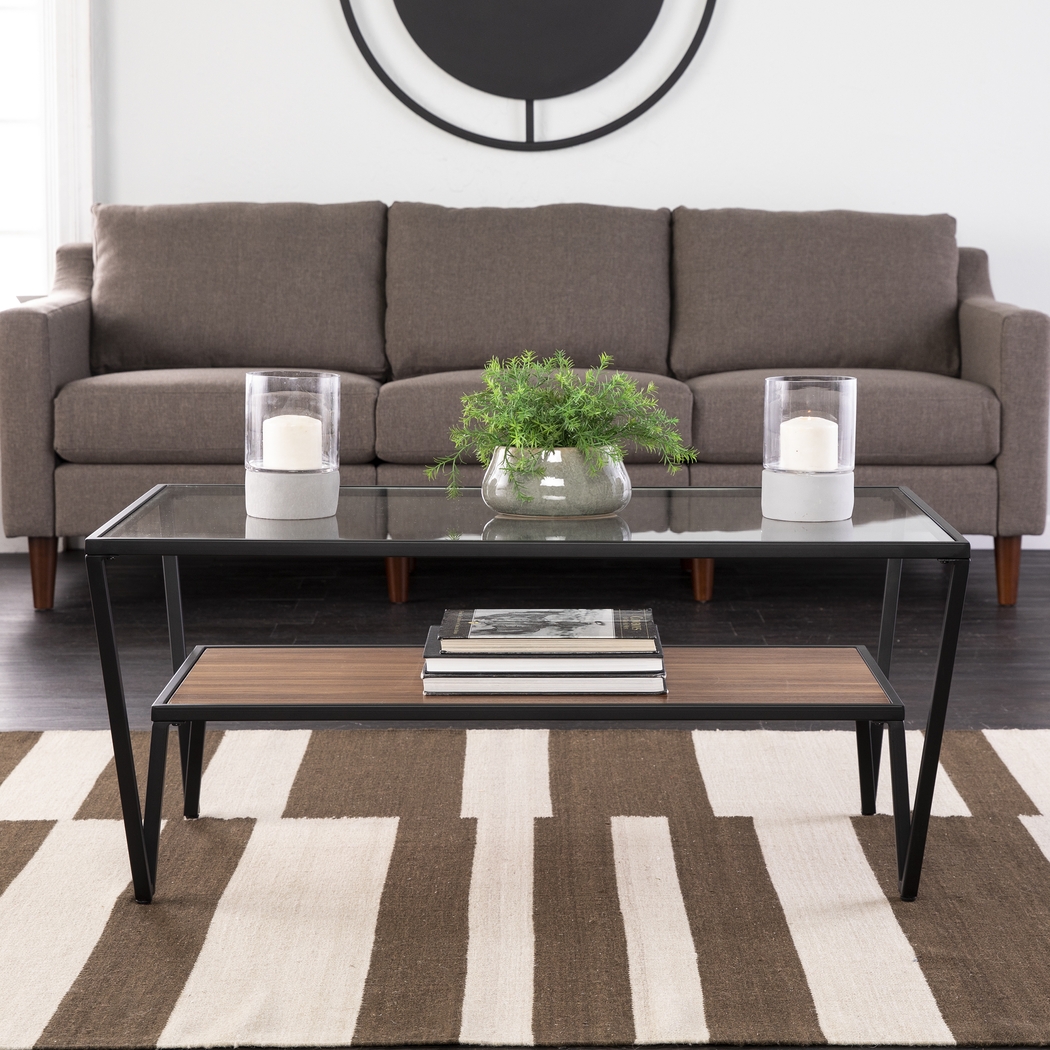 Vickdale Clear Cocktail Table - Thumbnail - Image 5