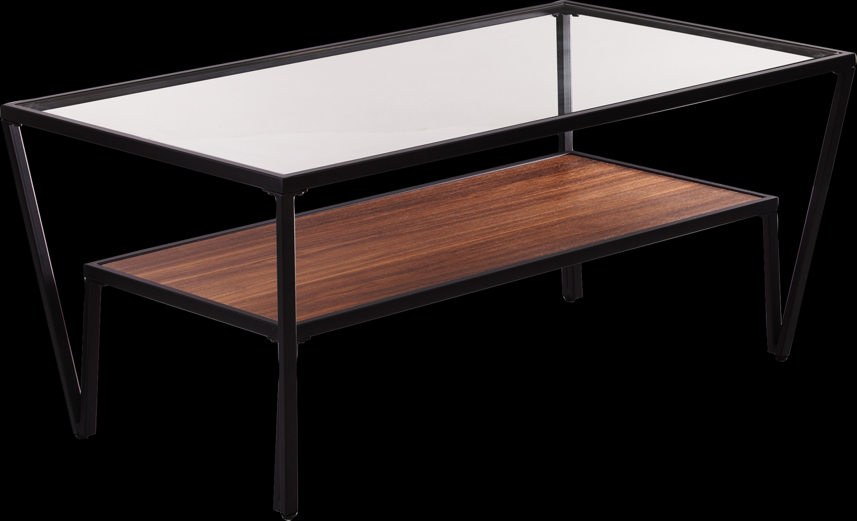 Vickdale Clear Cocktail Table - Thumbnail - Image 1