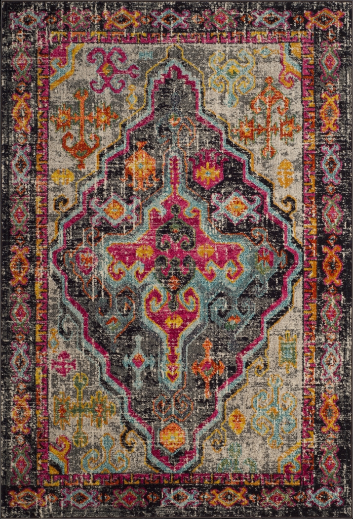 Vicksburg Gray 6'7 x 9'2 Rug - Thumbnail - Image 1