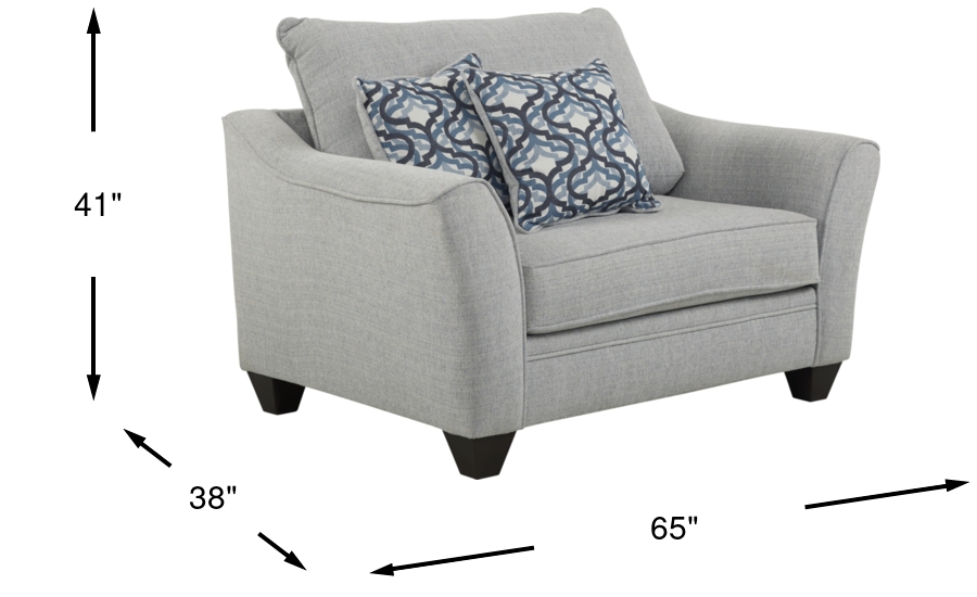 Dimension Image. Please refer to the Dimension Tab on this page for dimension details.