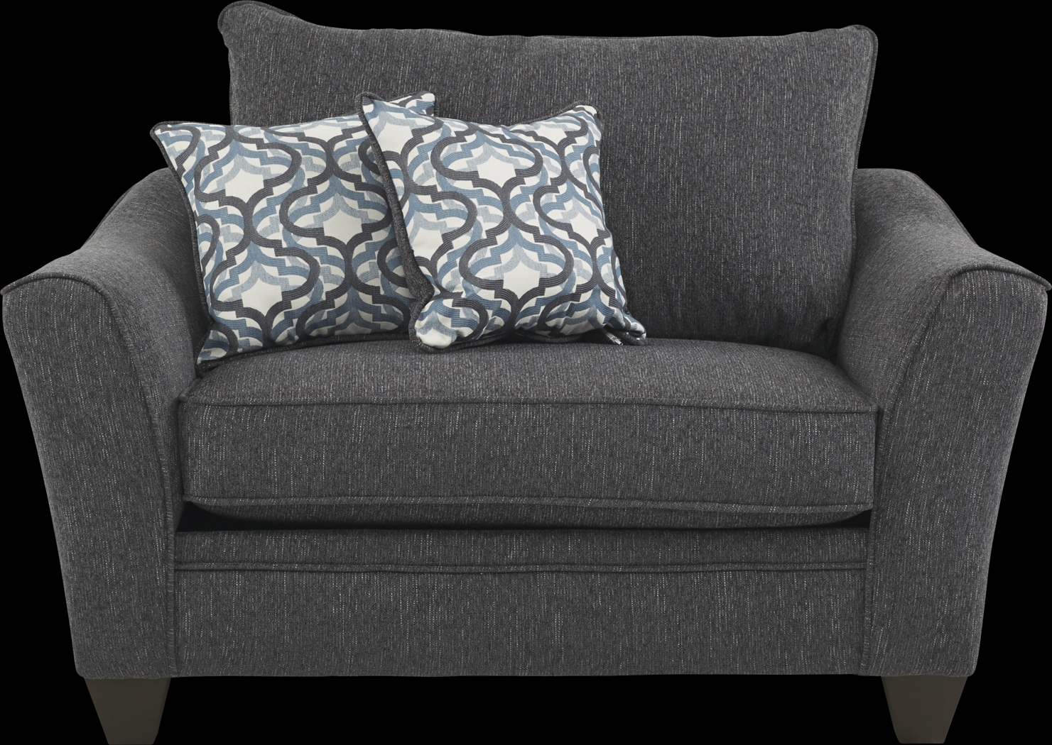 Victoria Park Gunmetal 2 Pc Living Room - Thumbnail - Image 3