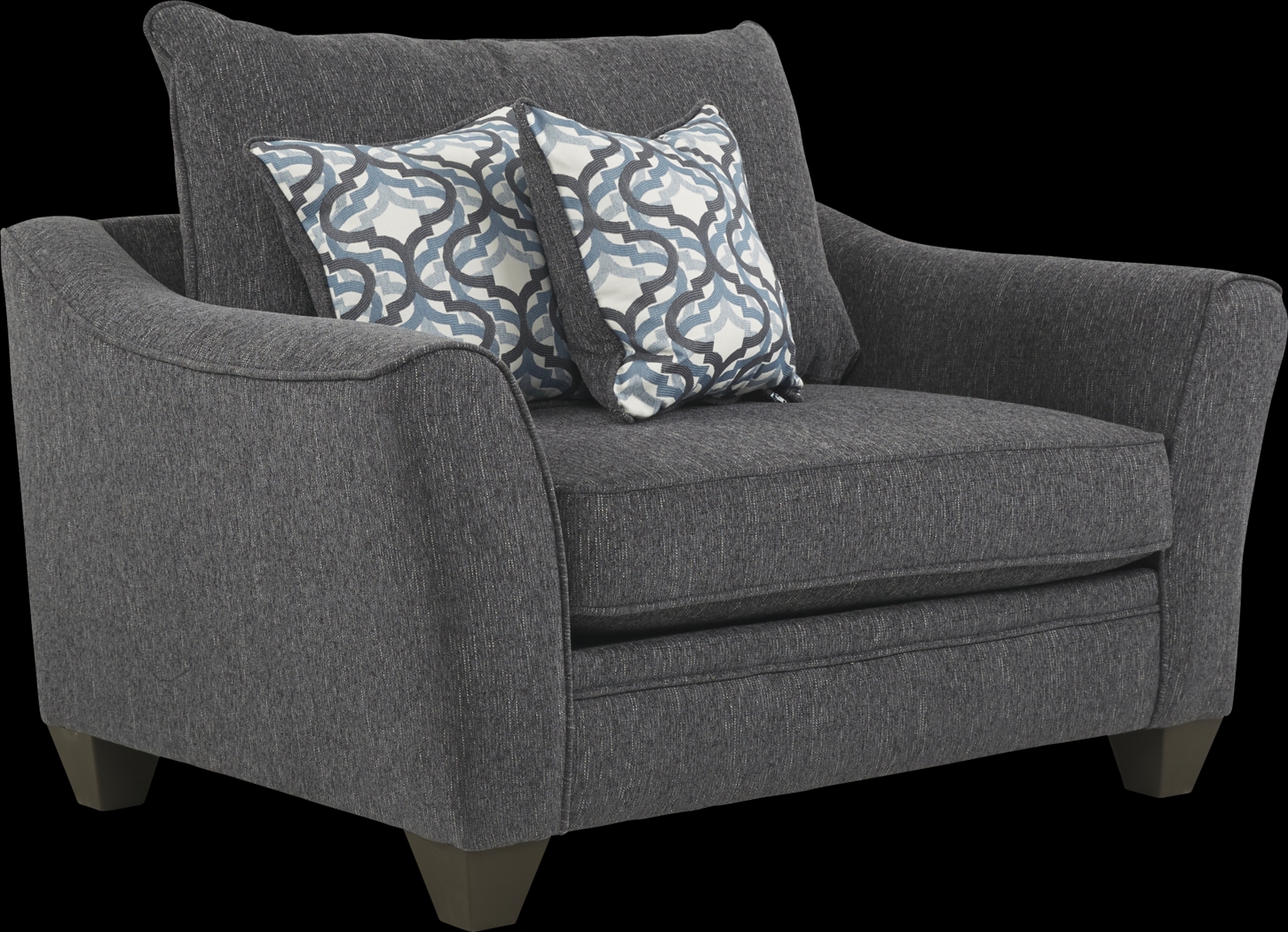 Victoria Park Gunmetal 2 Pc Living Room - Thumbnail - Image 2