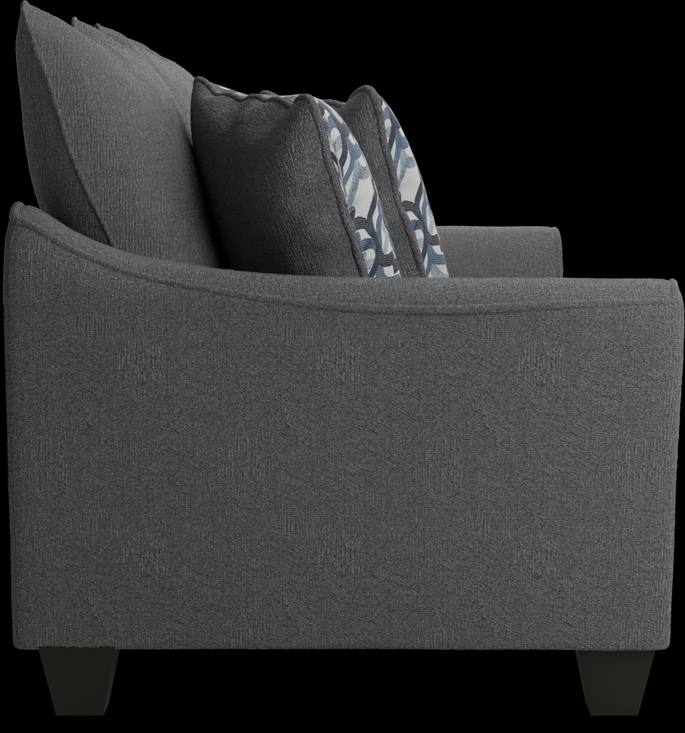 Victoria Park Gunmetal Gel Foam Sleeper - Thumbnail - Image 3