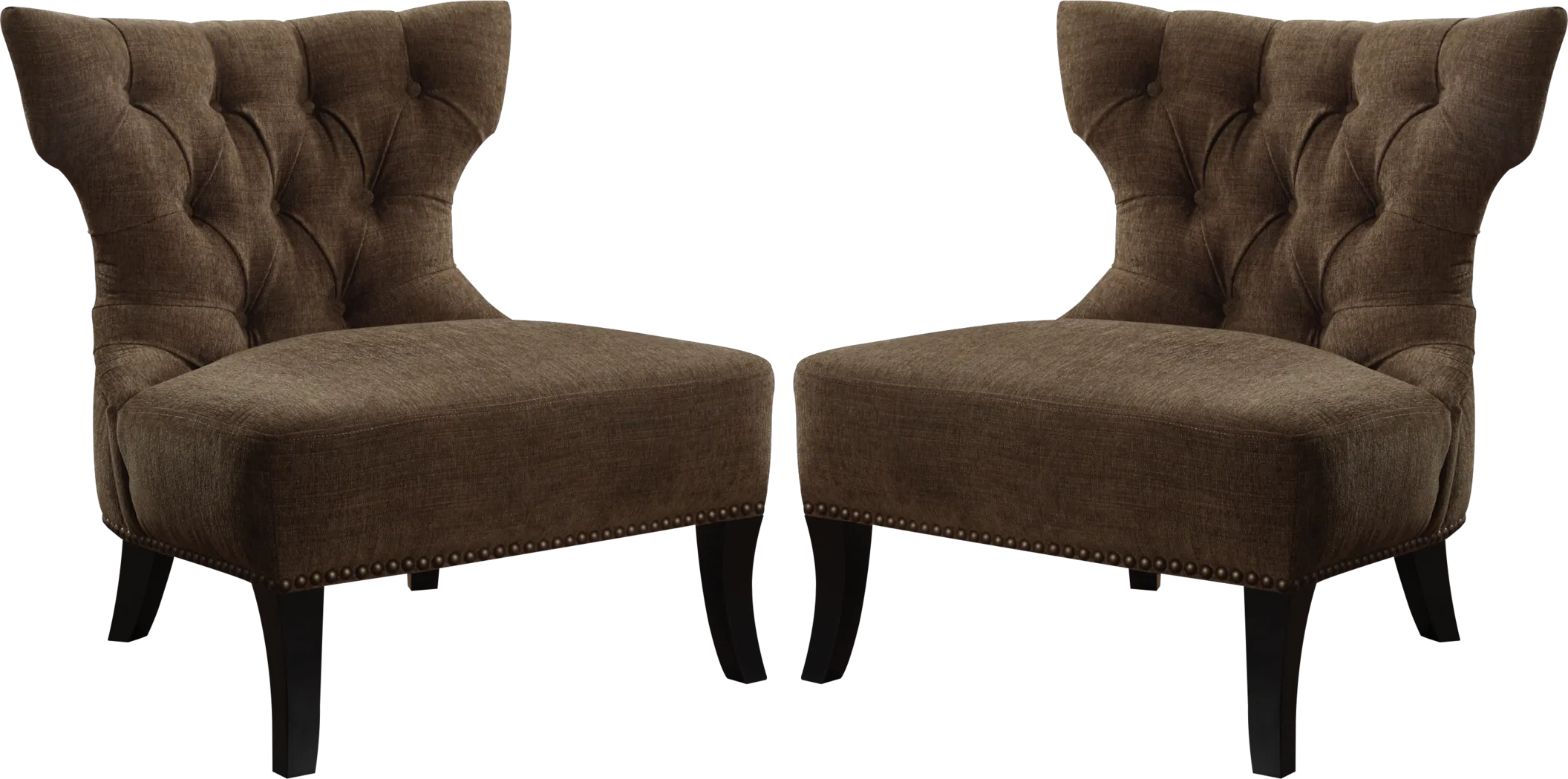 Victory Place Set of 2 Chocolate Chairs - Thumbnail - Image 1