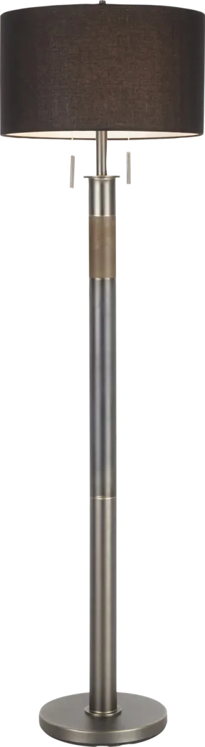 Vienna Lane Gunmetal Floor Lamp - Thumbnail - Image 2