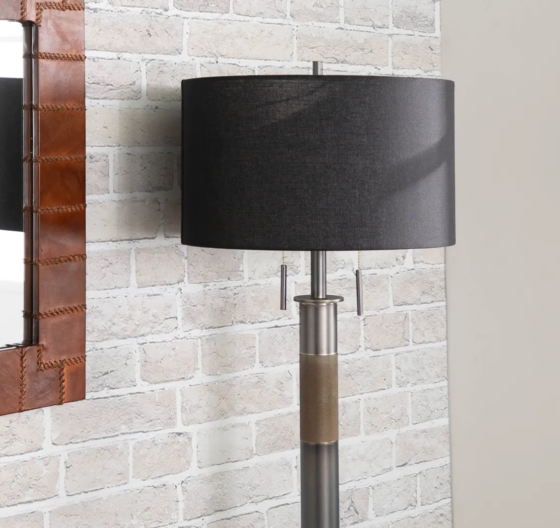 Vienna Lane Gunmetal Floor Lamp - Thumbnail - Image 6