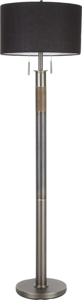Vienna Lane Gunmetal Floor Lamp - Thumbnail - Image 1
