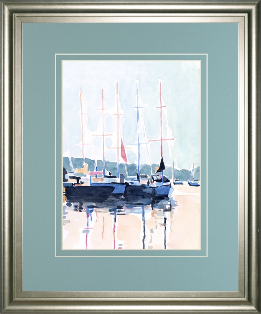 Viente Blue Framed Wall Art - Thumbnail - Image 1