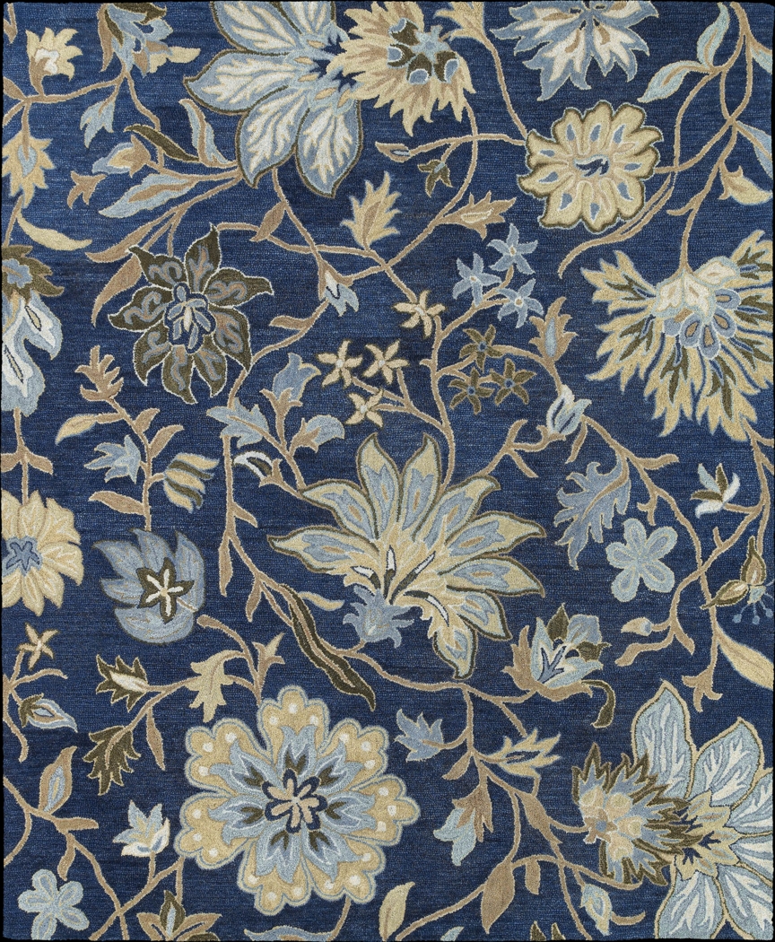Viessa Blue 8' x 11' Rug - Thumbnail - Image 1