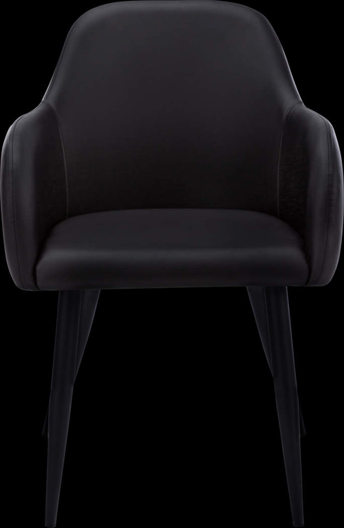 Vietor Black Arm Chair - Thumbnail - Image 6