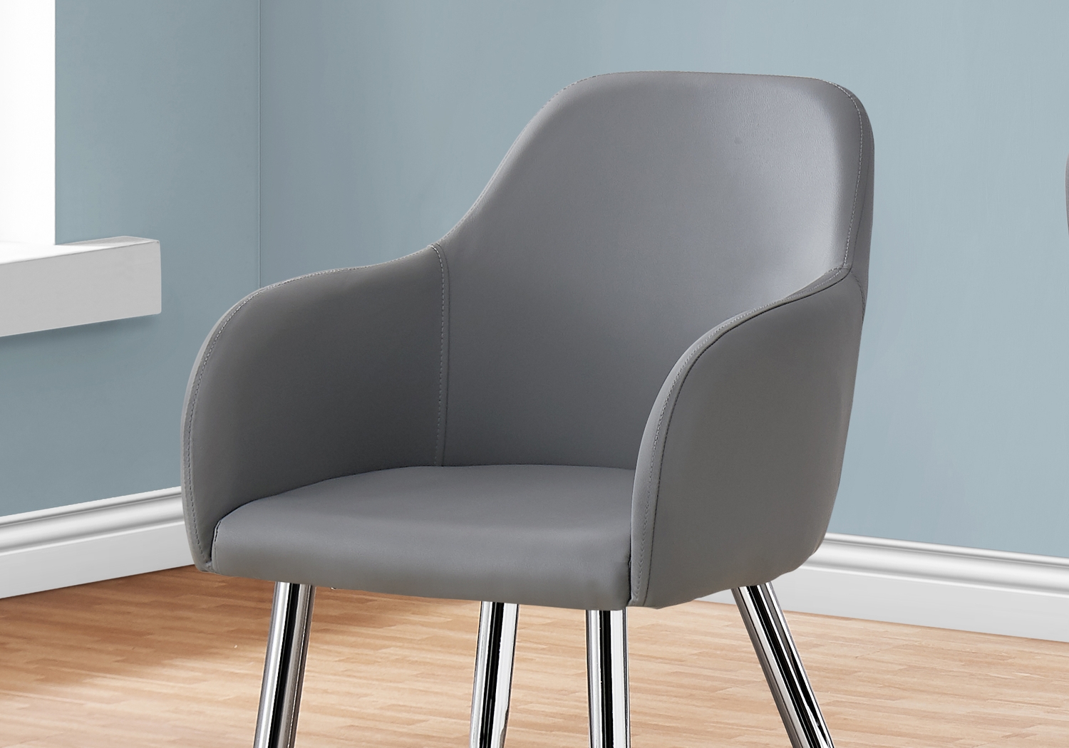 Vietor Gray Arm Chair - Thumbnail - Image 3