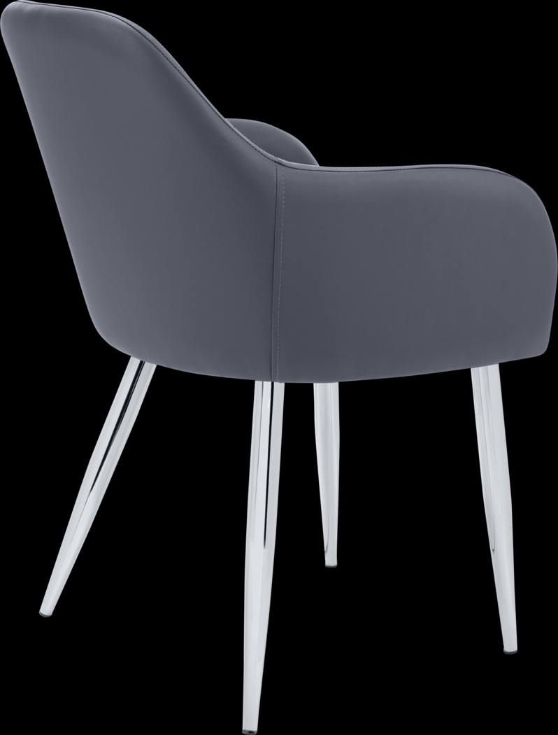 Vietor Gray Arm Chair - Thumbnail - Image 7