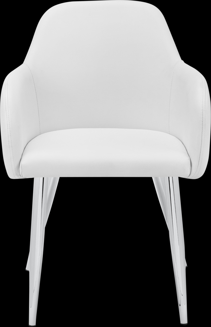 Vietor White Arm Chair - Thumbnail - Image 6