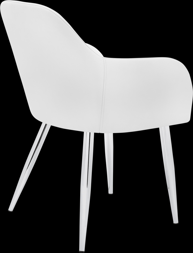 Vietor White Arm Chair - Thumbnail - Image 7