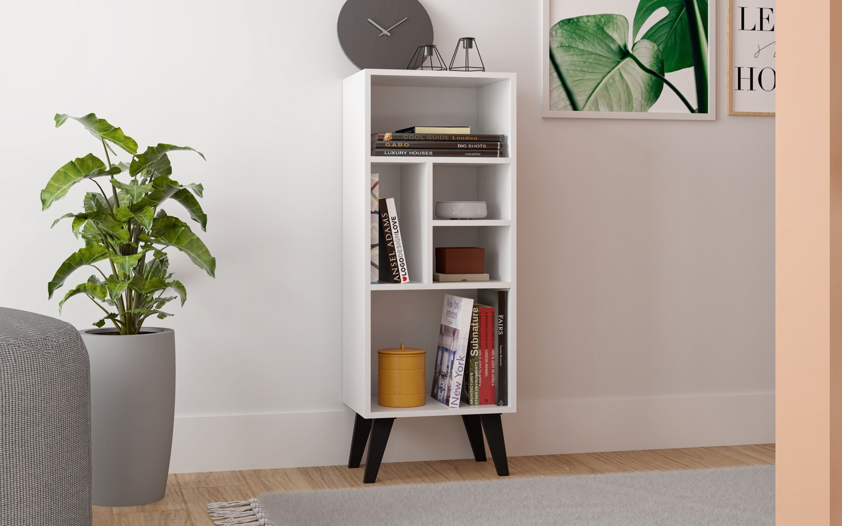 Viewbay White Bookcase - Thumbnail - Image 6