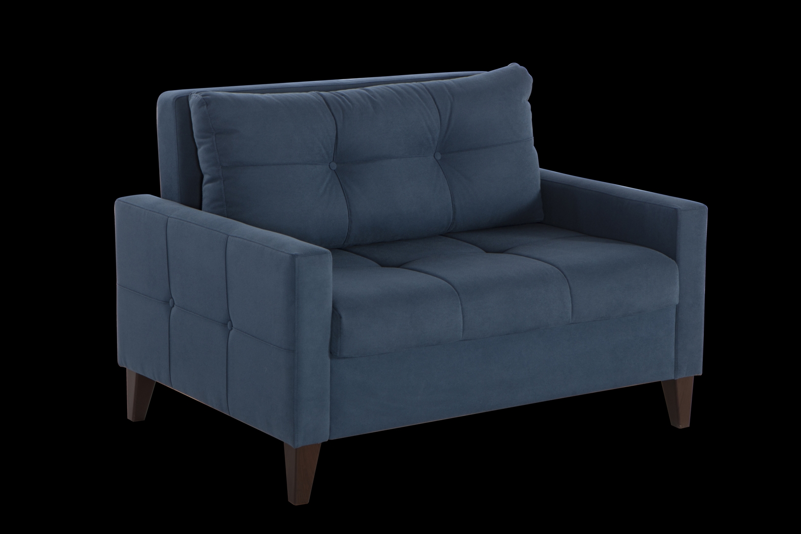 Viewridge Blue Sleeper Chair - Thumbnail - Image 3
