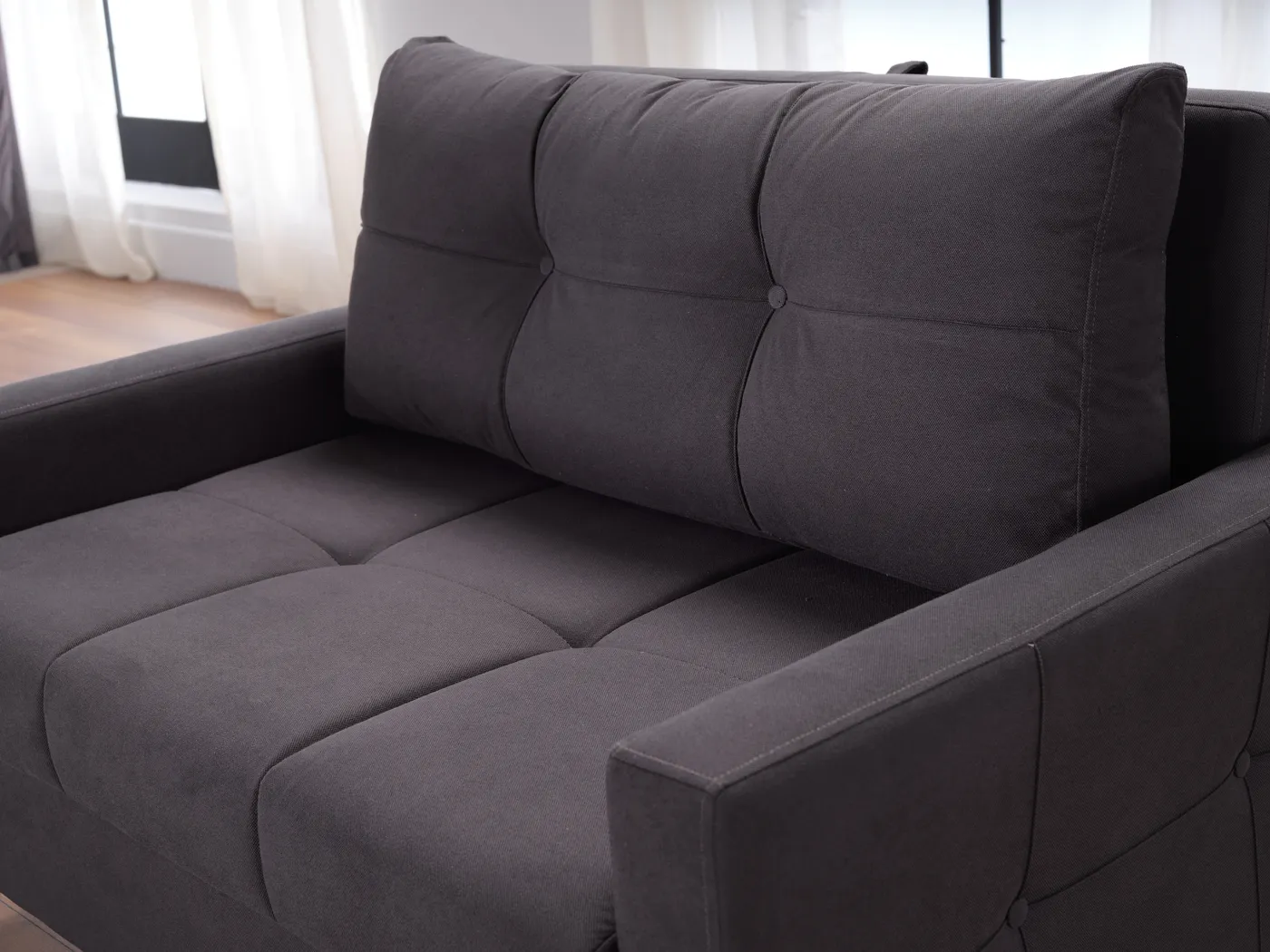 Viewridge Dark Gray Sleeper Chair - Image 8