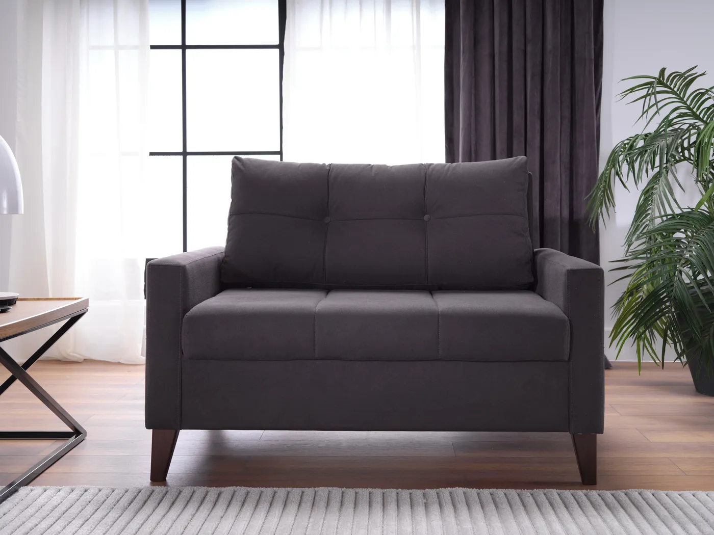 Viewridge Dark Gray Sleeper Chair - Image 9
