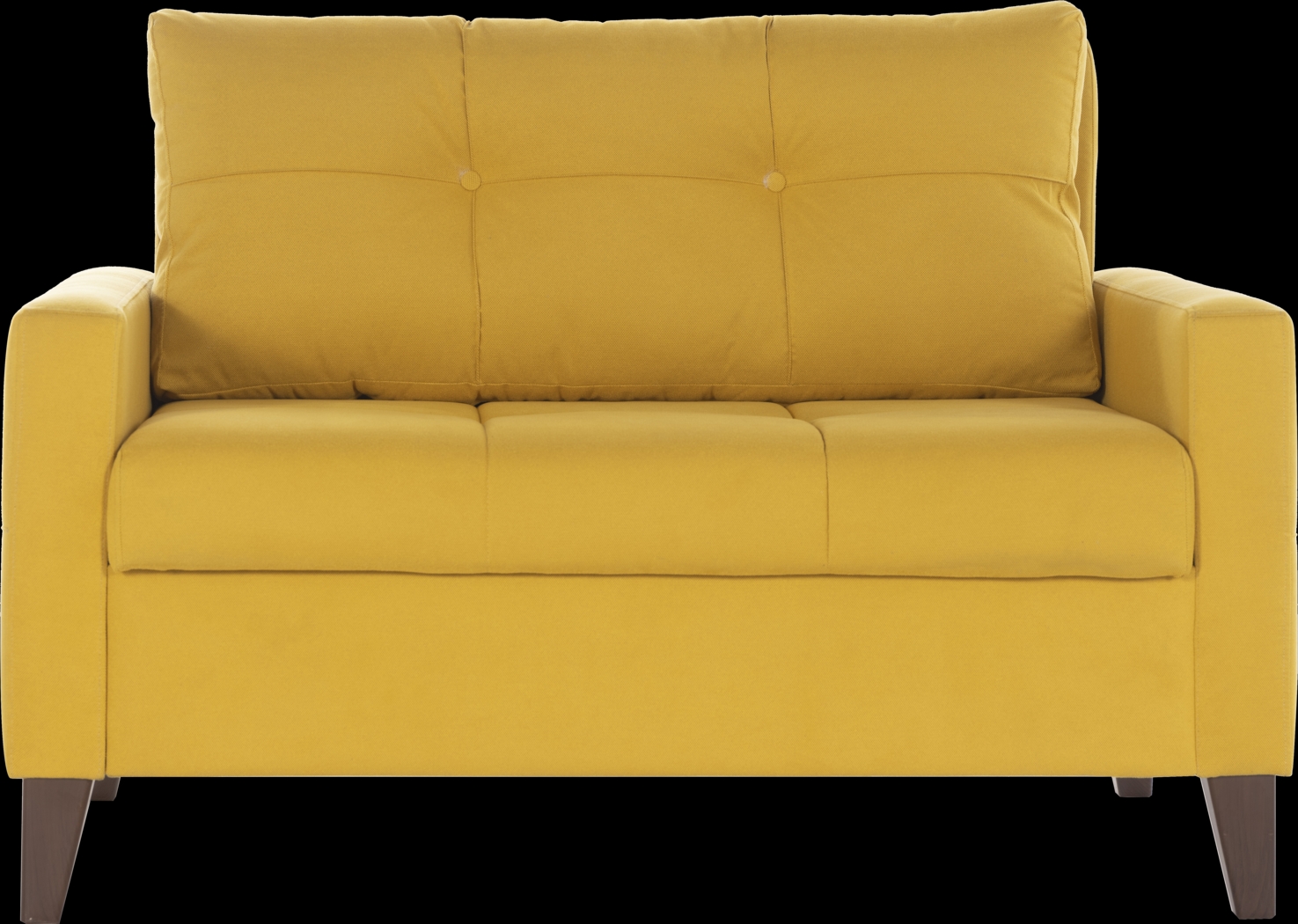 Viewridge Yellow Sleeper Chair - Thumbnail - Image 1