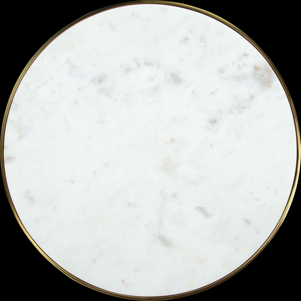 Vignaud White End Table - Thumbnail - Image 5