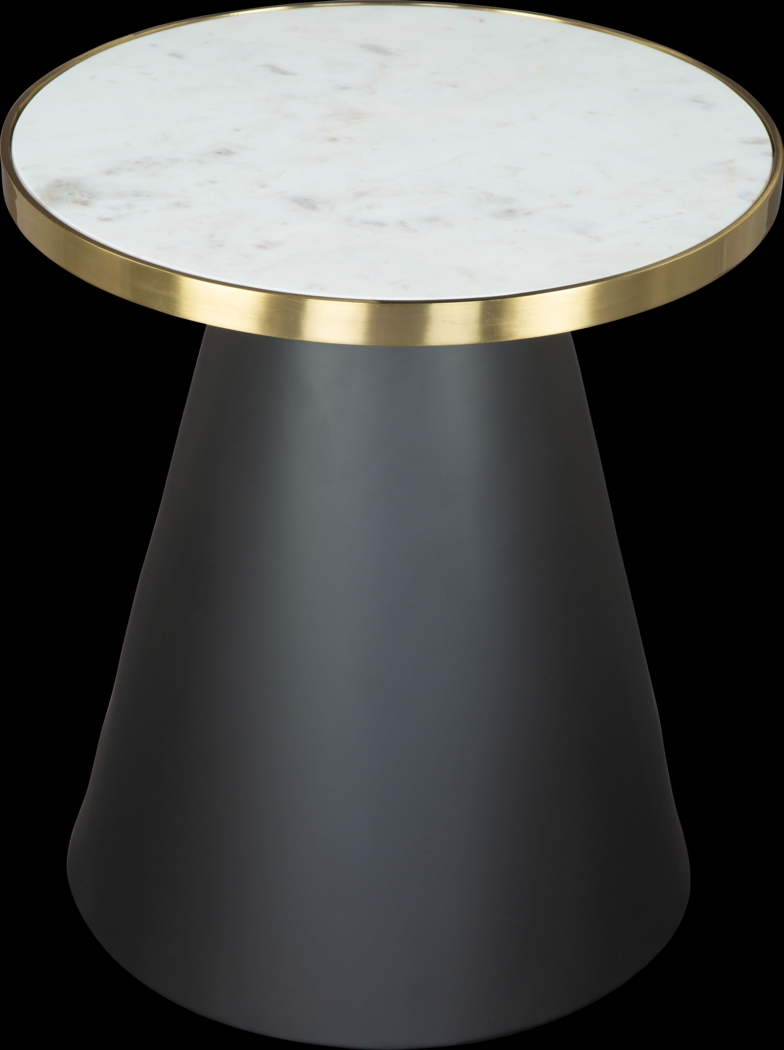 Vignaud White End Table - Thumbnail - Image 1
