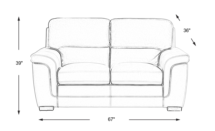Dimension Image. Please refer to the Dimension Tab on this page for dimension details.