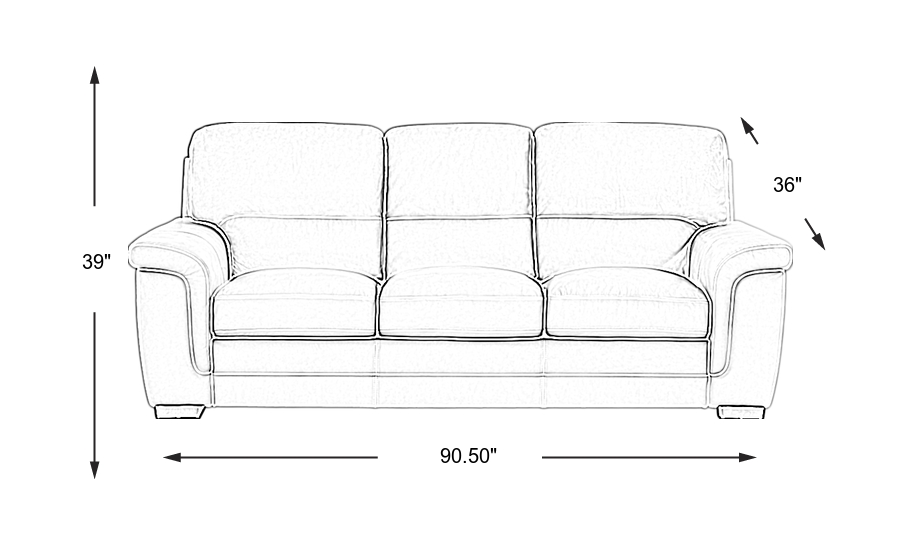 Dimension Image. Please refer to the Dimension Tab on this page for dimension details.