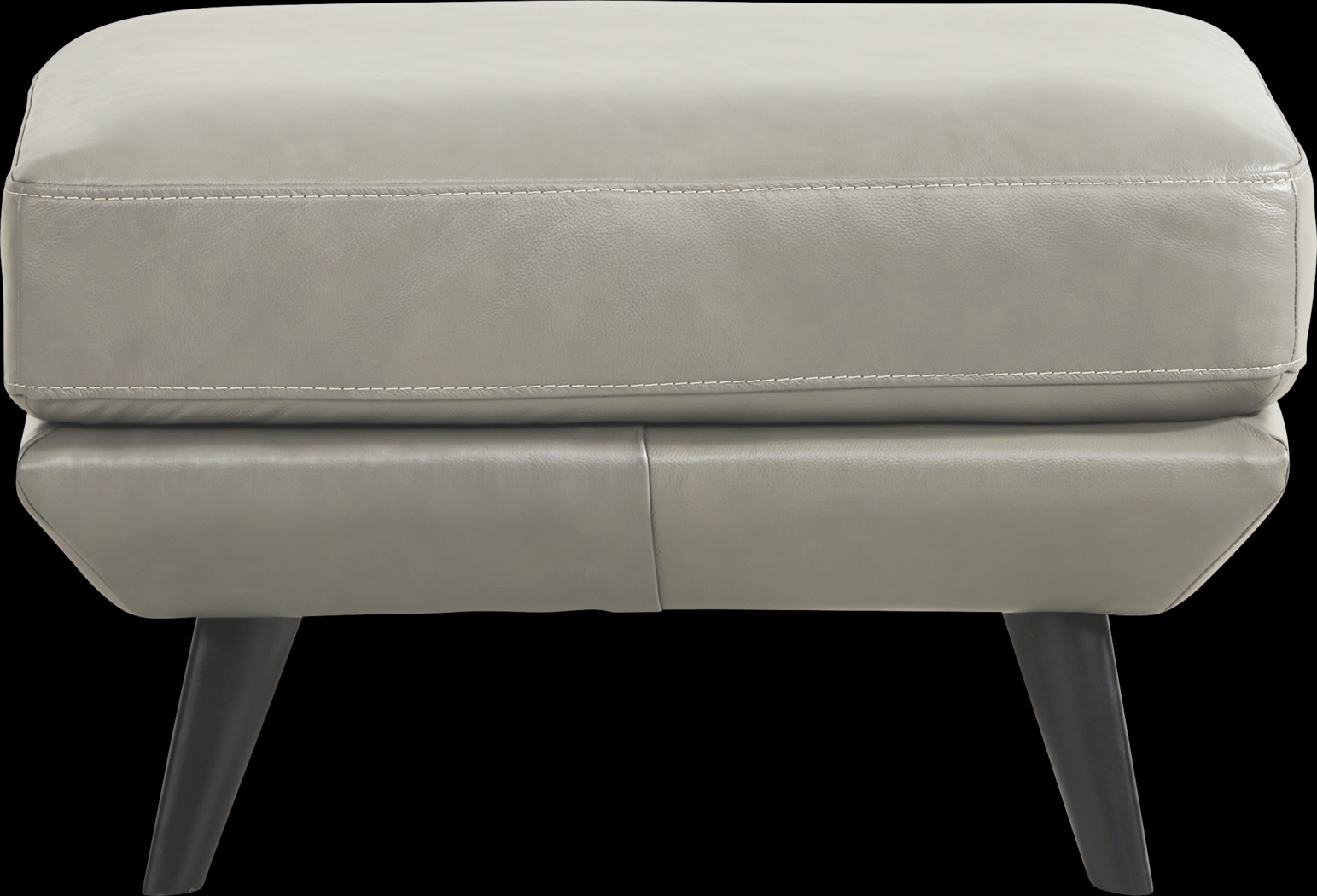 Villa Capistrano Gray Ottoman - Thumbnail - Image 2