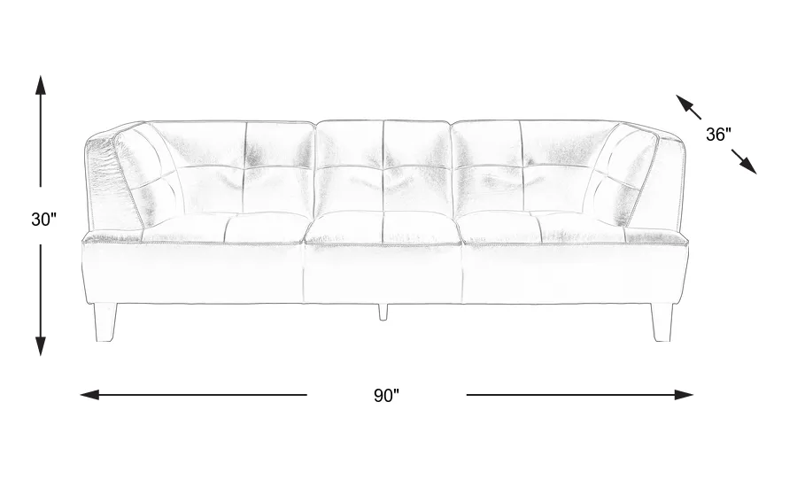 Dimension Image. Please refer to the Dimension Tab on this page for dimension details.