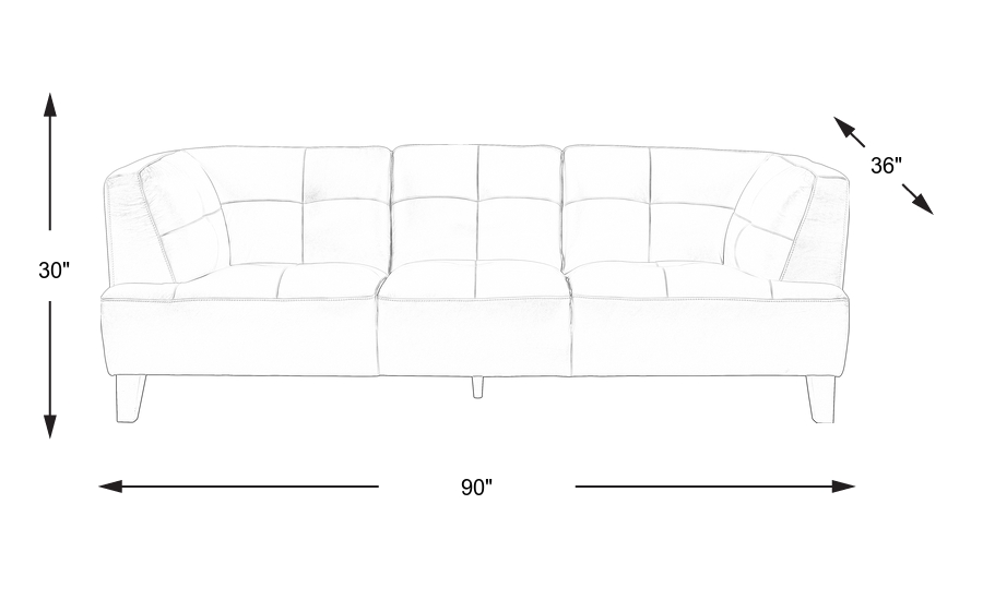 Dimension Image. Please refer to the Dimension Tab on this page for dimension details.