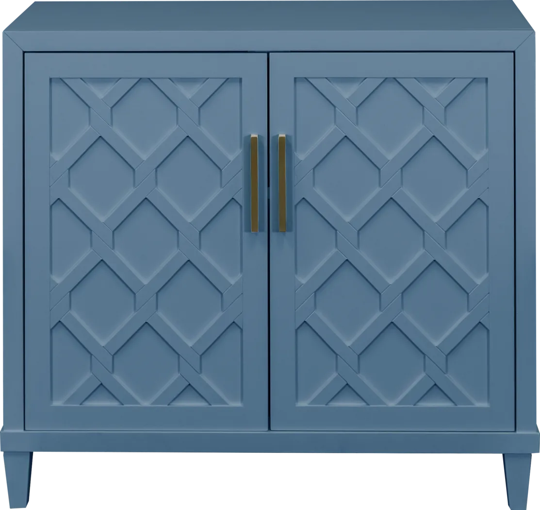 Villa Sonoma Aqua Accent Cabinet - Thumbnail - Image 1