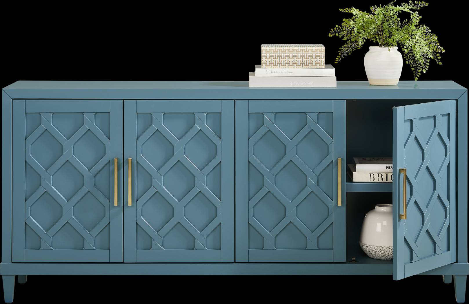 Villa Sonoma Aqua Credenza - Thumbnail - Image 2