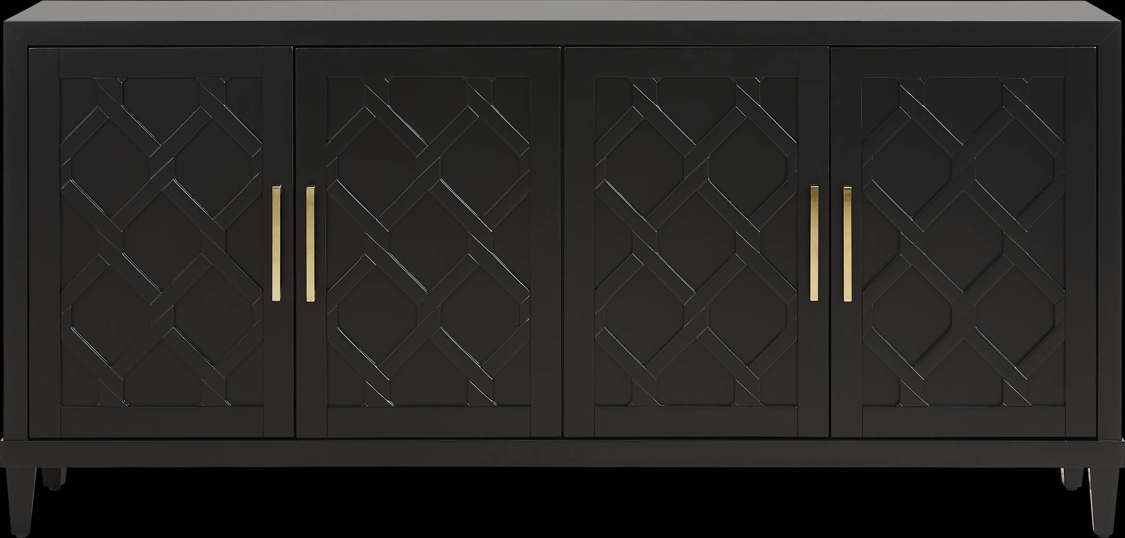 Villa Sonoma Black Credenza - Thumbnail - Image 1