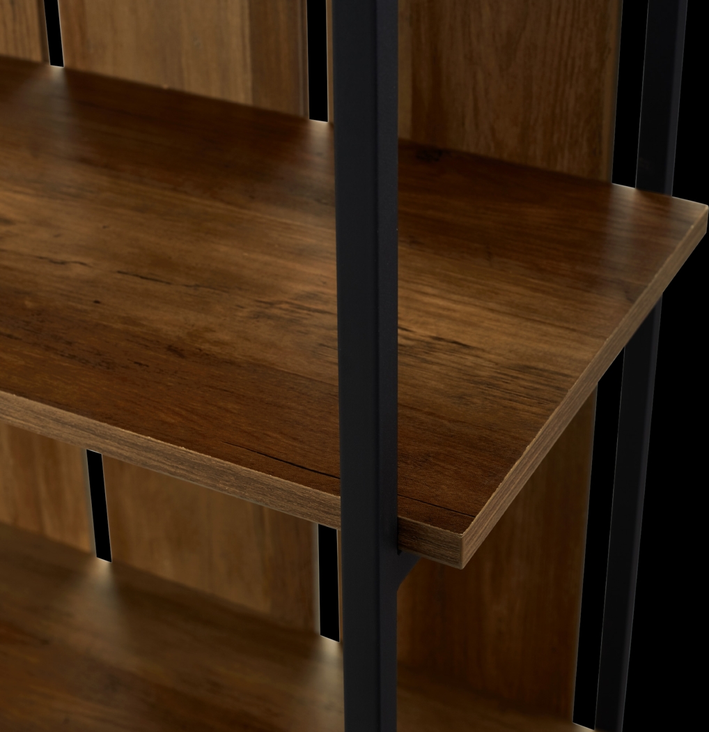 Villafane Brown Bookcase - Thumbnail - Image 3