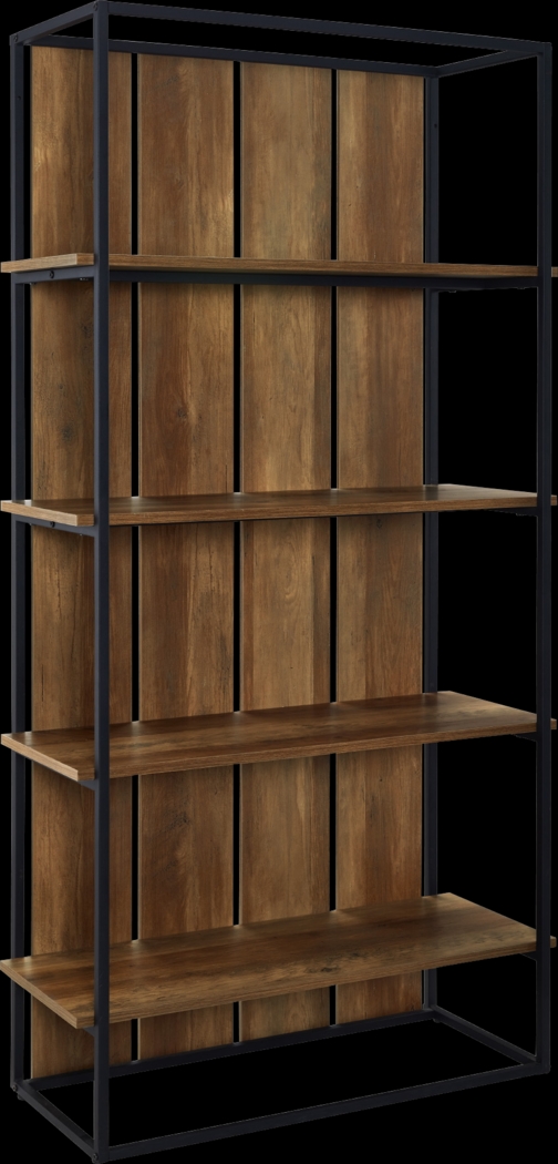 Villafane Brown Bookcase - Thumbnail - Image 1