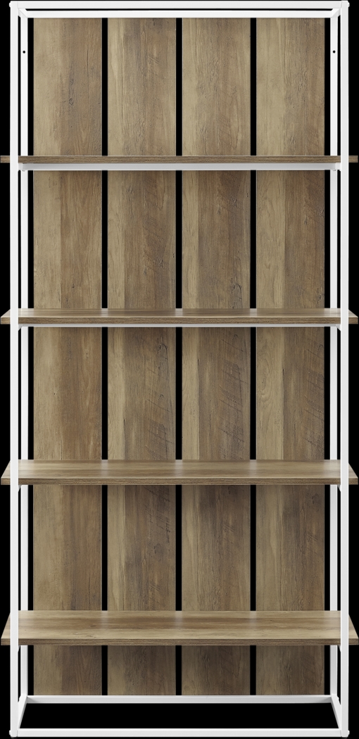Villafane Oak Bookcase - Thumbnail - Image 3