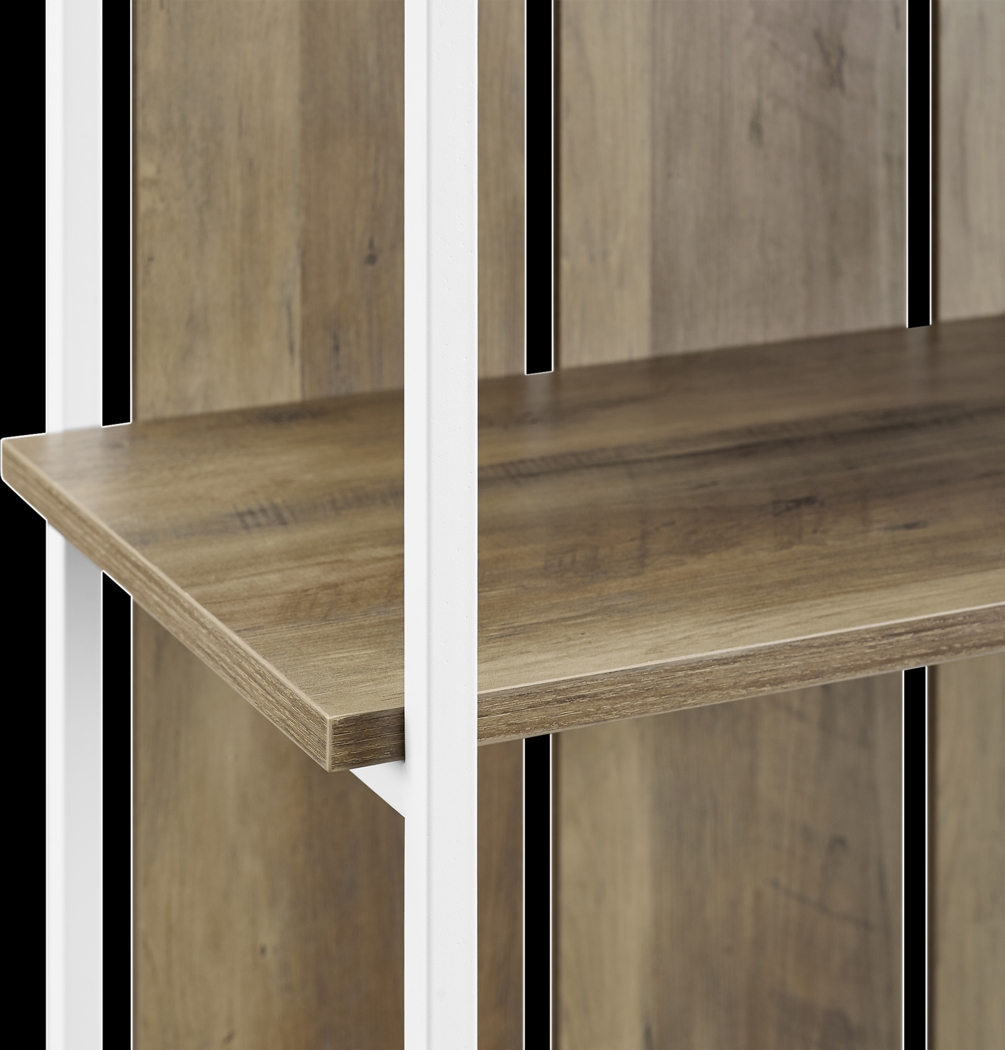 Villafane Oak Bookcase - Thumbnail - Image 4