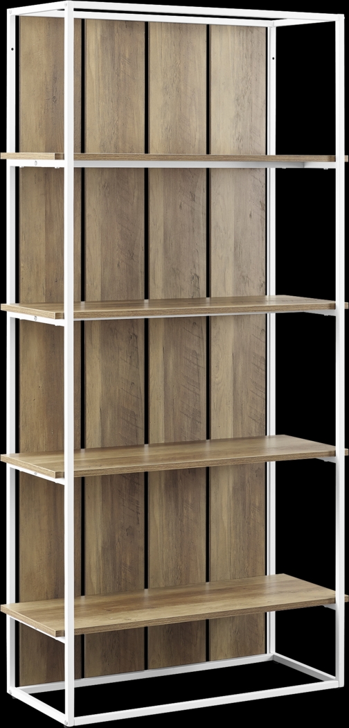 Villafane Oak Bookcase - Thumbnail - Image 1