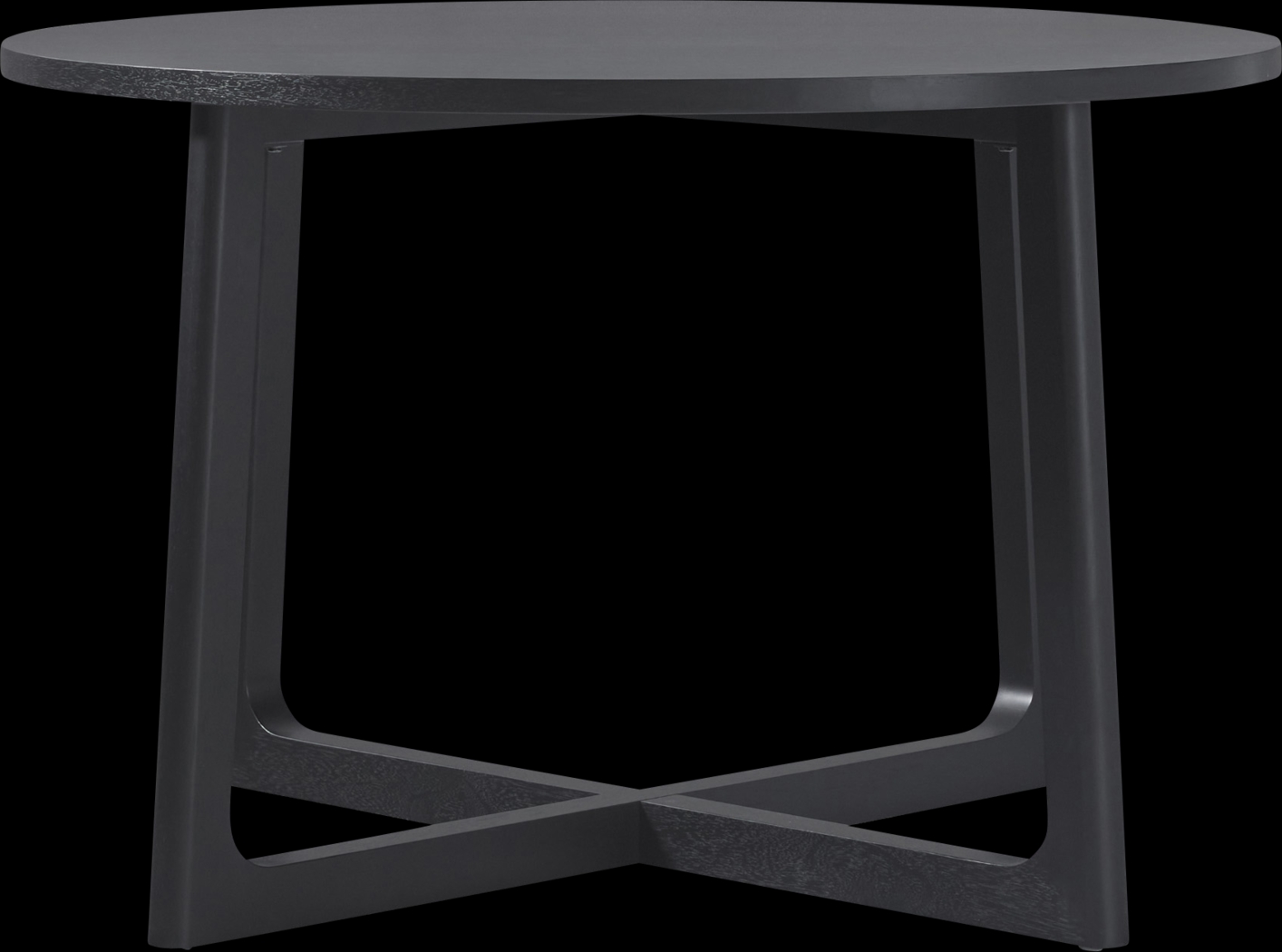 Villandrie Black Round Dining Table - Thumbnail - Image 4