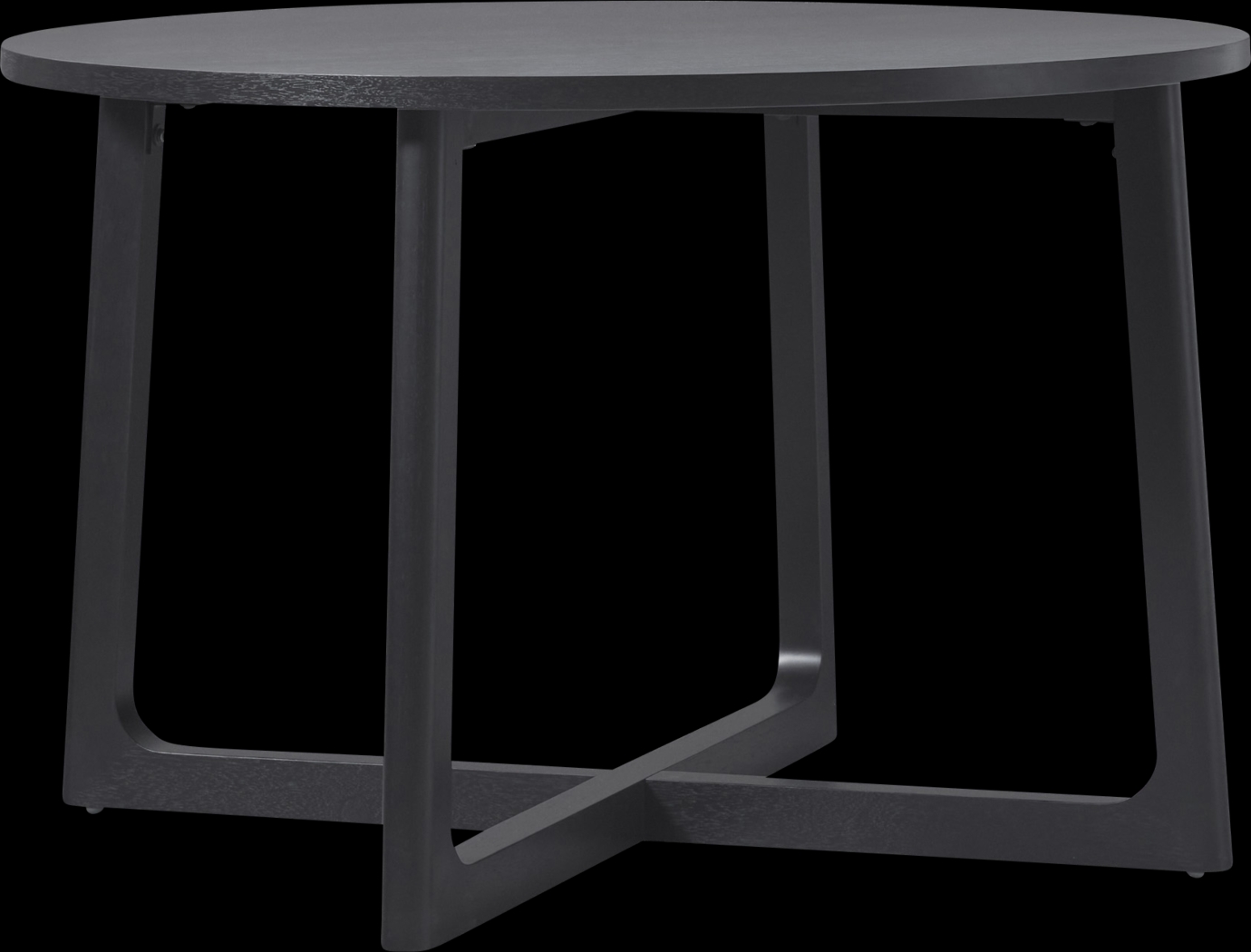 Villandrie Black Round Dining Table - Thumbnail - Image 1