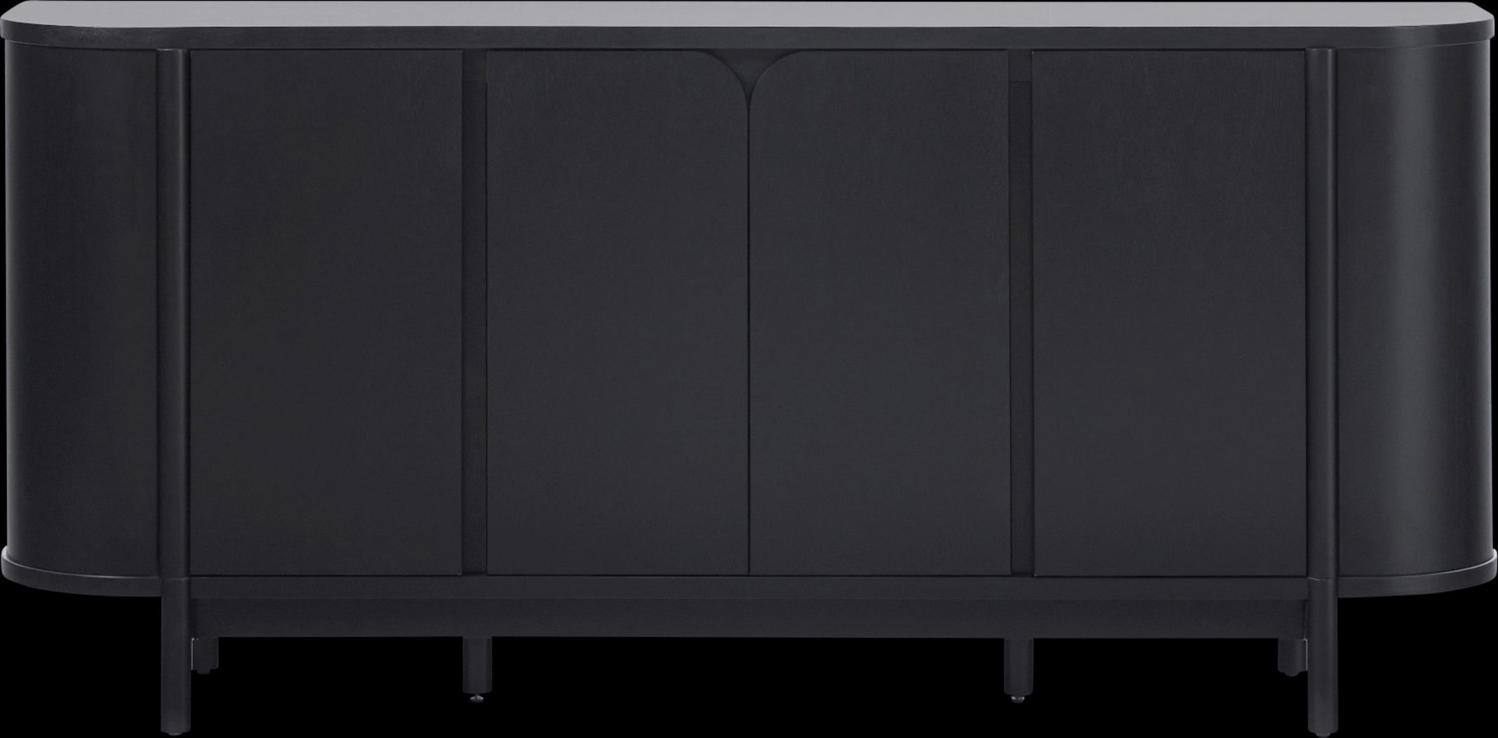 Villandrie Black Sideboard - Thumbnail - Image 4