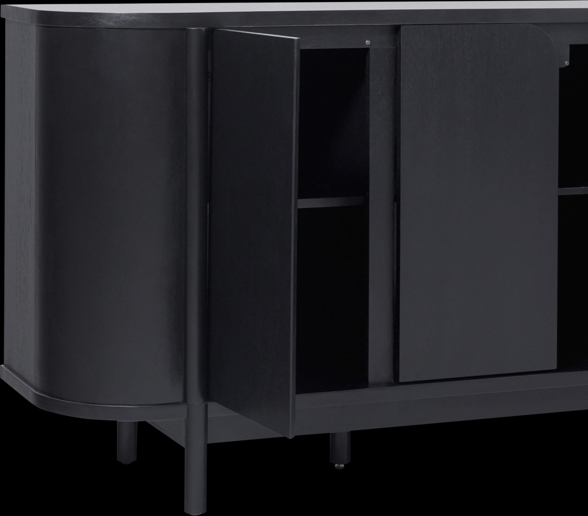 Villandrie Black Sideboard - Thumbnail - Image 5