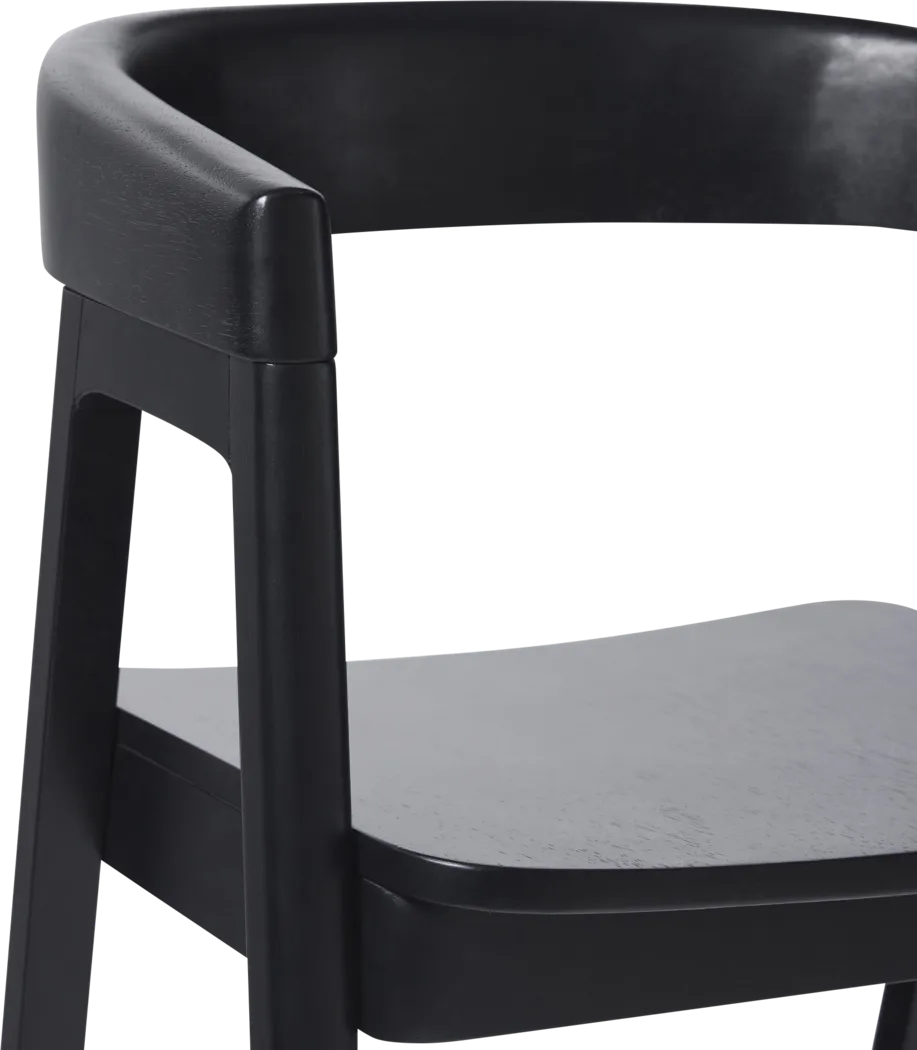 Villandrie I Black Counter Height Stool - Thumbnail - Image 5